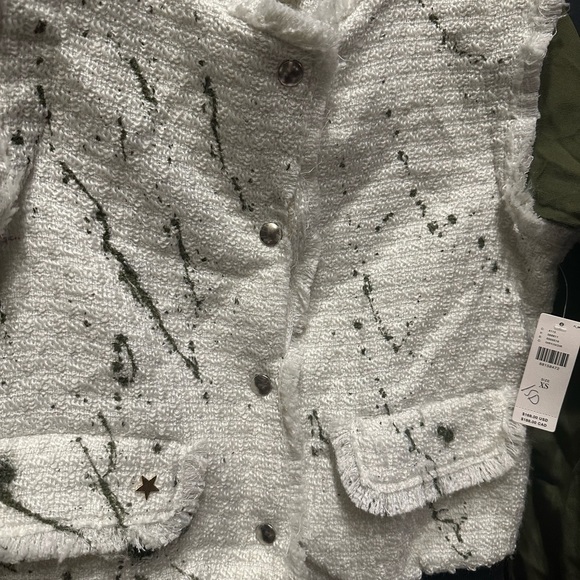 Anthropologie | Tweed Bomber Jacket | Minor Call Out | XS | NWT - Picture 3 of 11